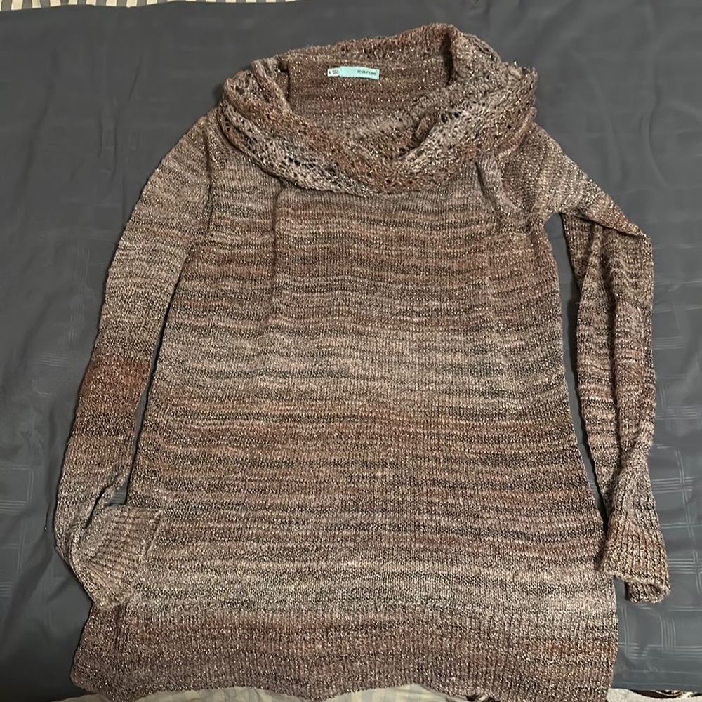 Maurice’s cowl neck sweater